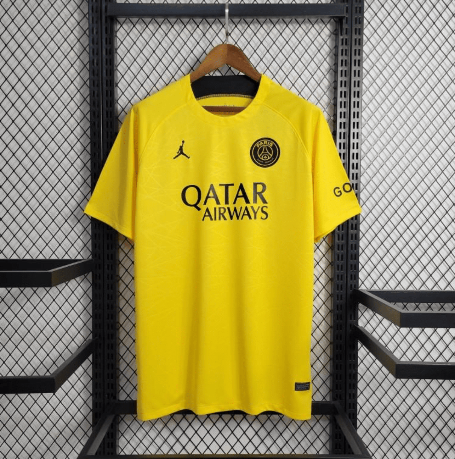 23/24 PSG Forth Pre-Match Yellow Training Jersey