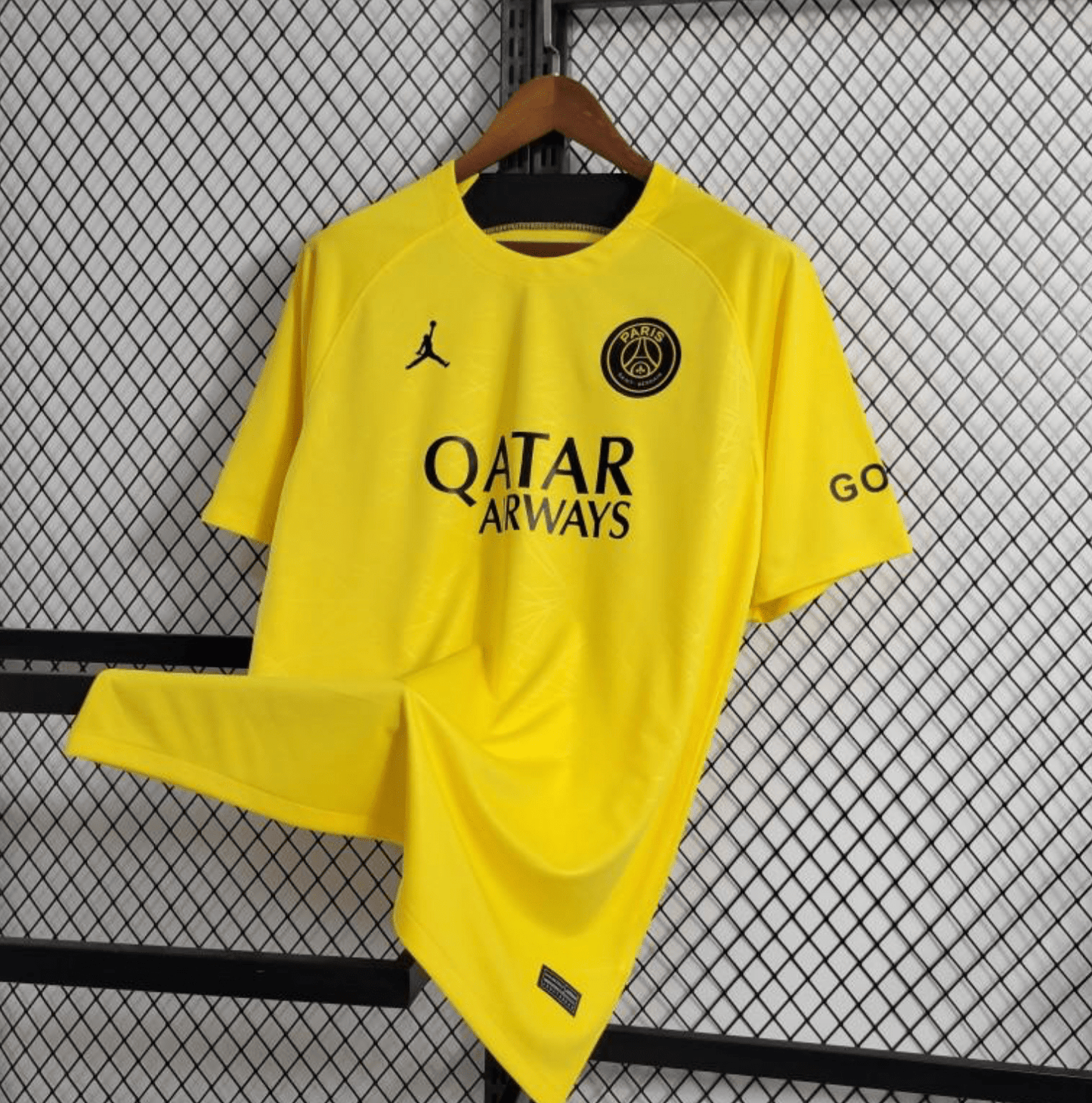 23/24 PSG Forth Pre-Match Yellow Training Jersey