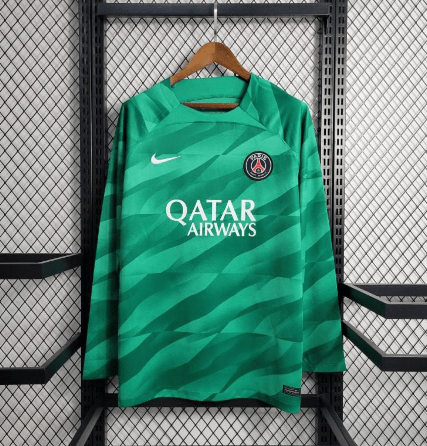 23/24 Long Sleeve PSG Green Goalkeeper Jersey