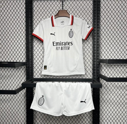 24/25 Kids AC Milan Away Jersey