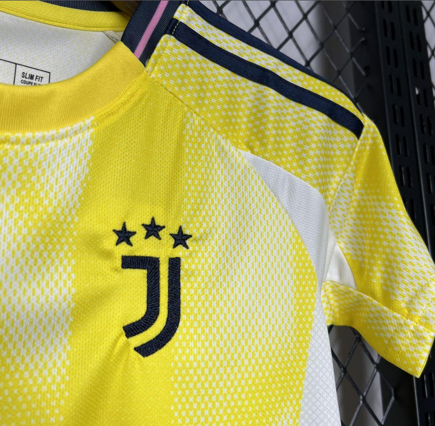 24/25 Kids Juventus Away Yellow Jersey