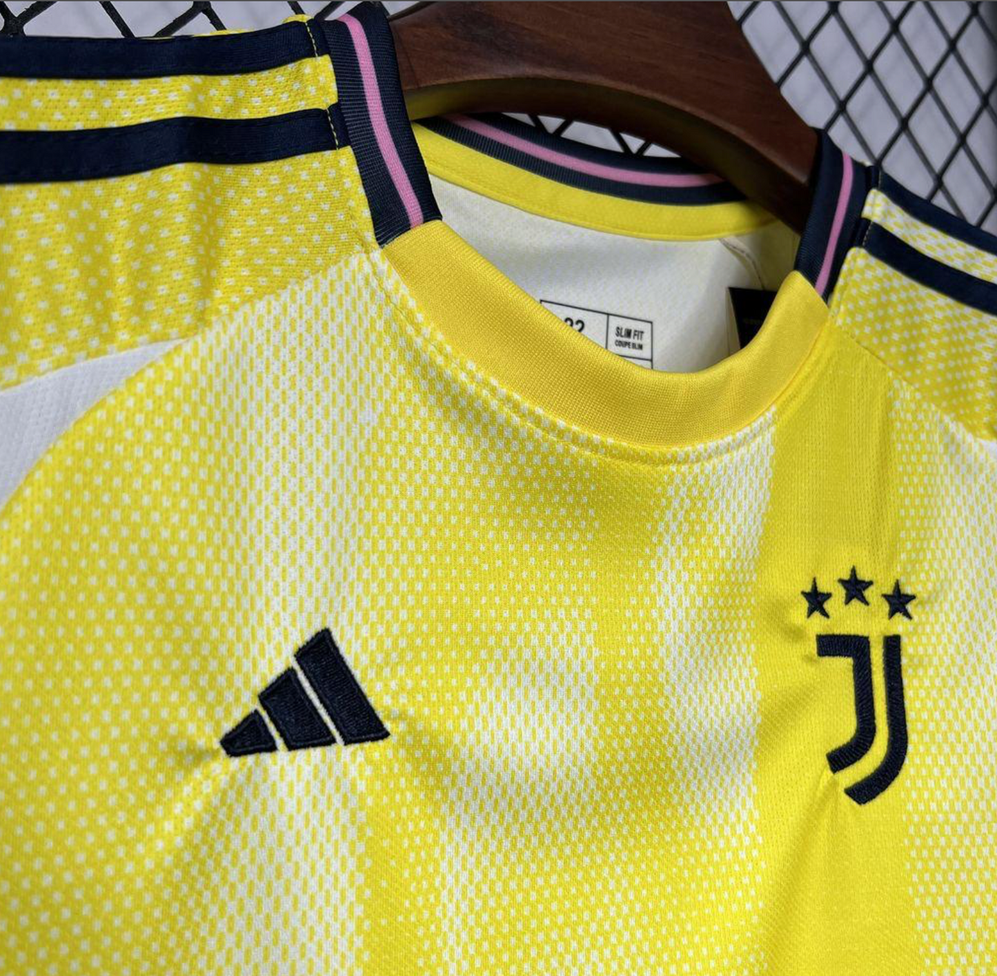 24/25 Kids Juventus Away Yellow Jersey