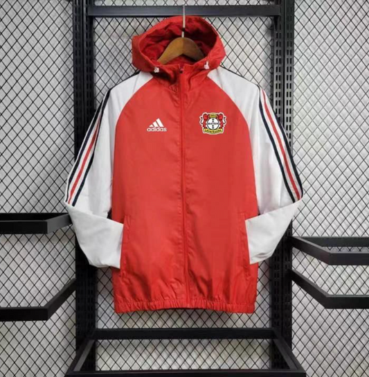 24/25 Bayer 04 Leverkusen Red Windbreaker