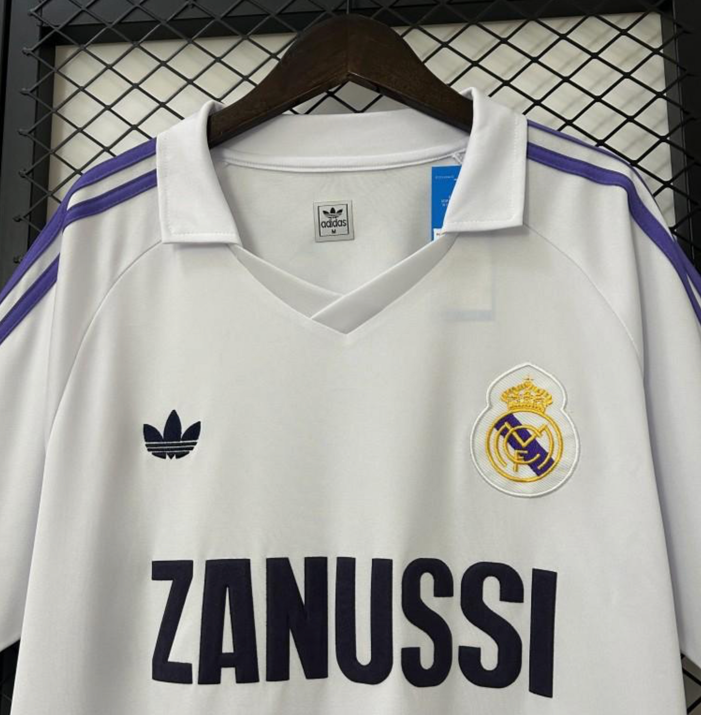 84/85 Retro Real Madrid Home Jersey