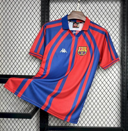 97/98 Retro Barcelona Home Jersey