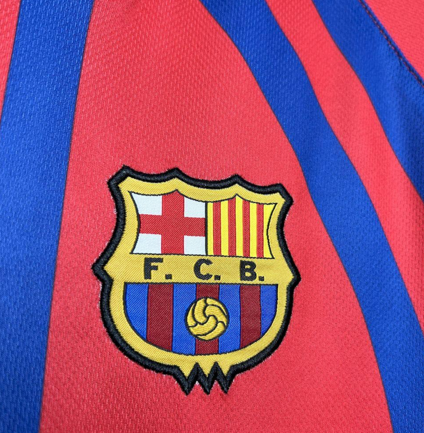 97/98 Retro Barcelona Home Jersey