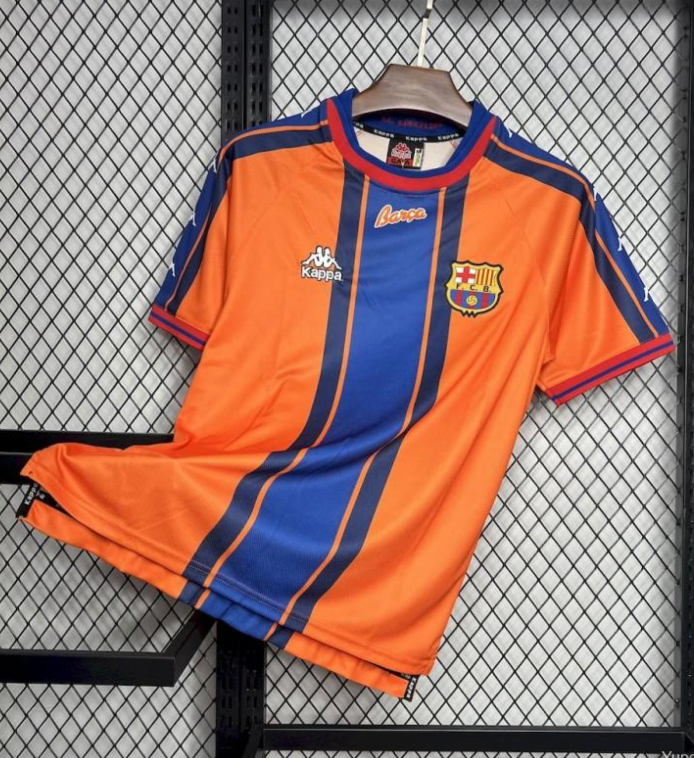 96/97 Retro Barcelona Away Jersey