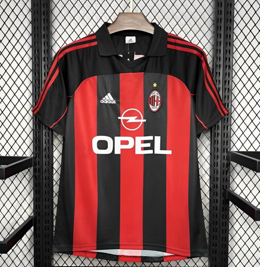 Retro AC Milan 2000-2002 Home Jersey