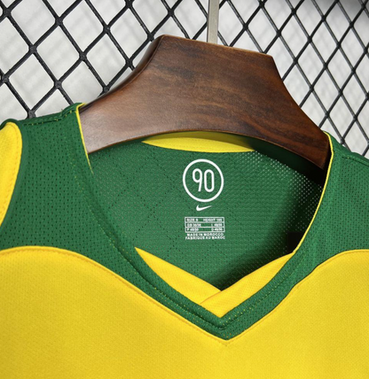 Retro Brazil 2004 Home Jersey