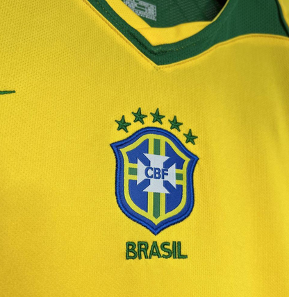 Retro Brazil 2004 Home Jersey