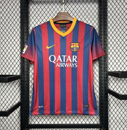 Retro Barcelona 2013-2014 Home Jersey