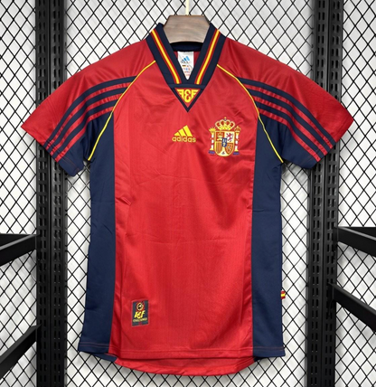 Retro 1998 Spain Home Jersey