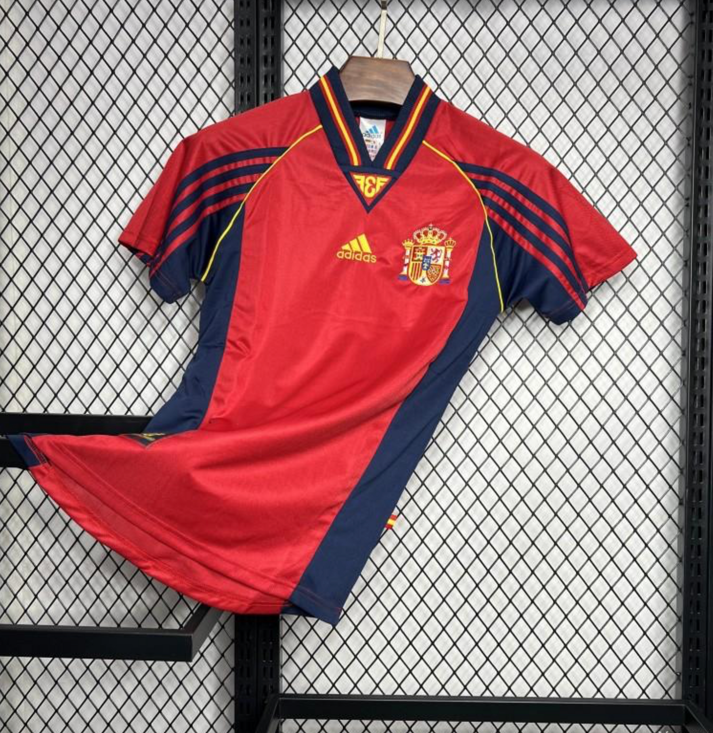 Retro 1998 Spain Home Jersey