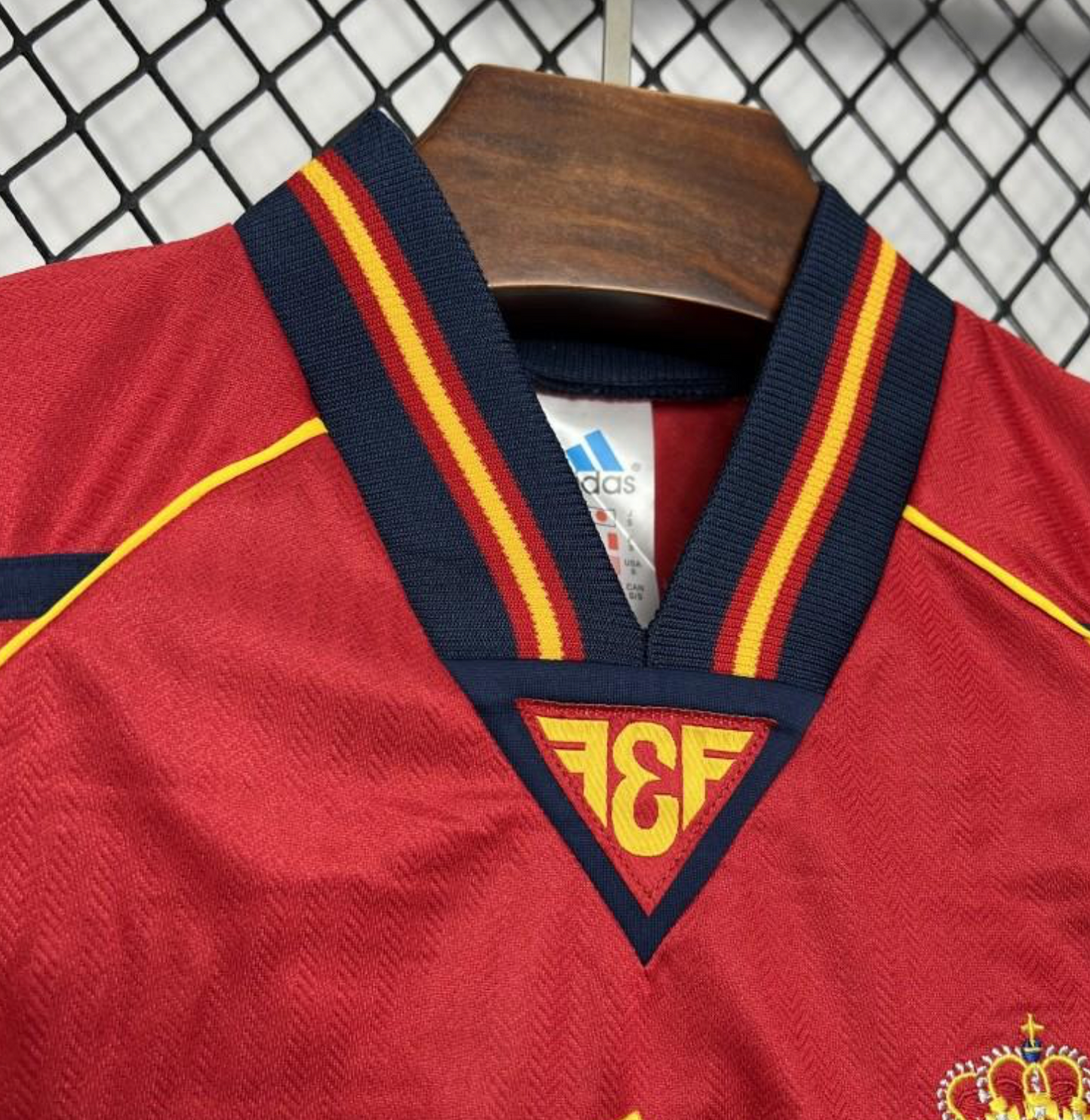 Retro 1998 Spain Home Jersey