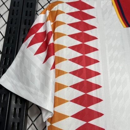 Retro 1994 Spain Away White Jersey