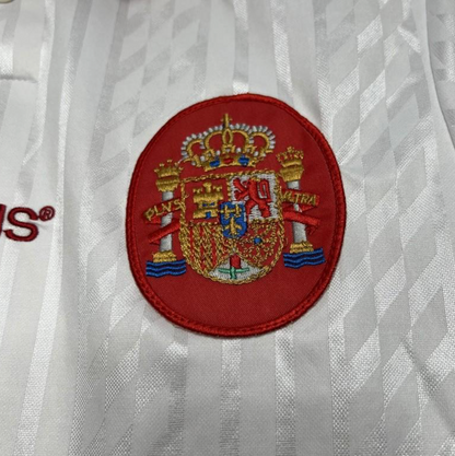 Retro 1994 Spain Away White Jersey