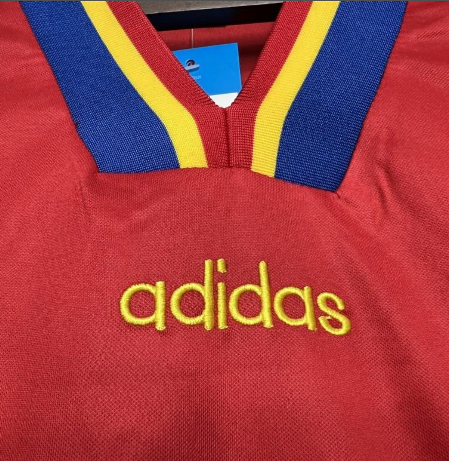 Retro 1994 Romania Away Red Jersey