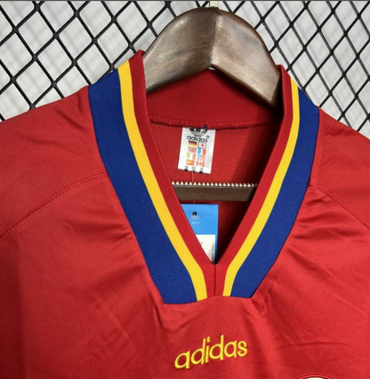 Retro 1994 Romania Away Red Jersey