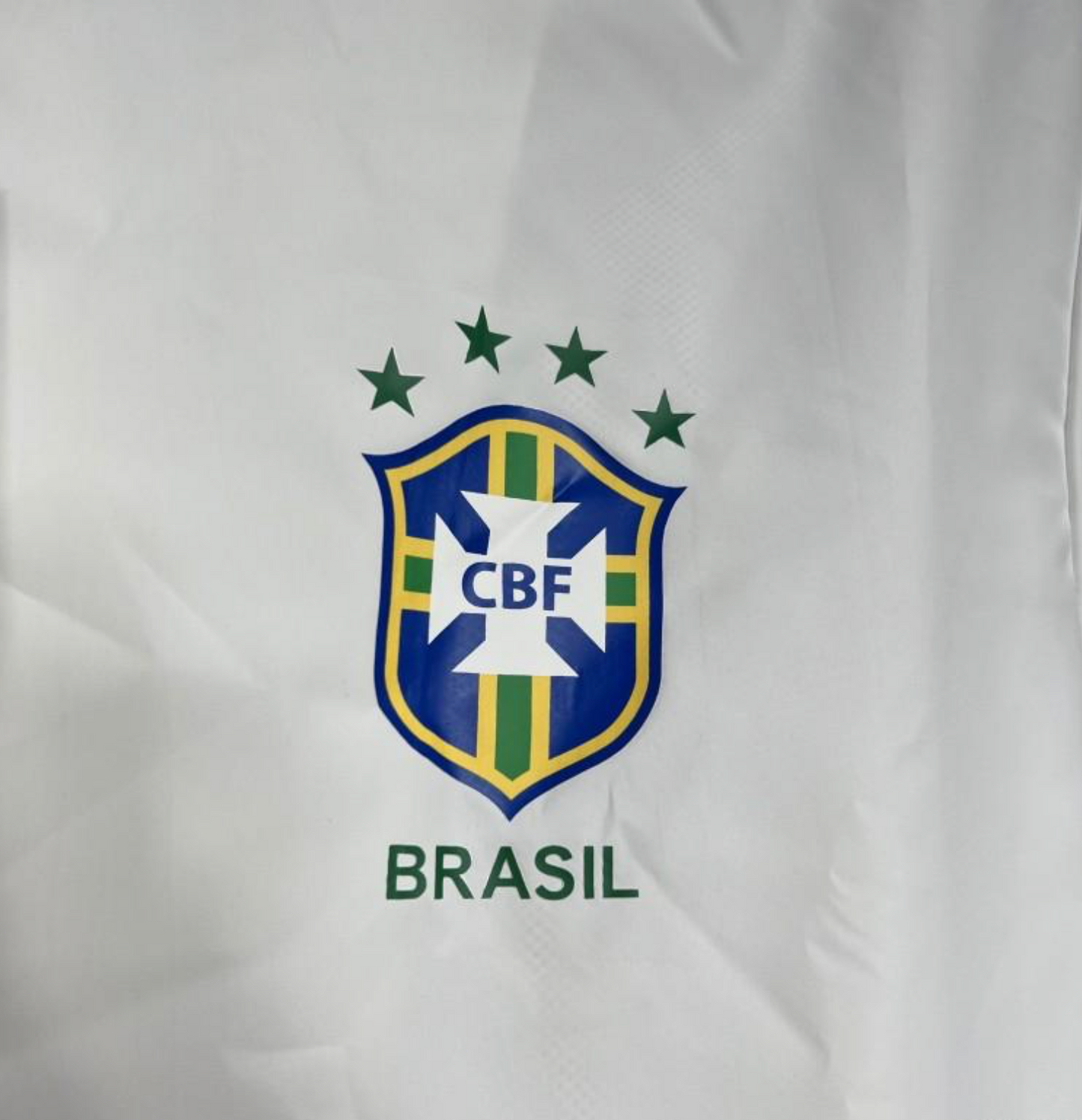 Retro 1994 Brazil White Windbreaker