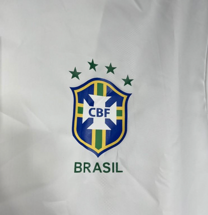 Retro 1994 Brazil White Windbreaker