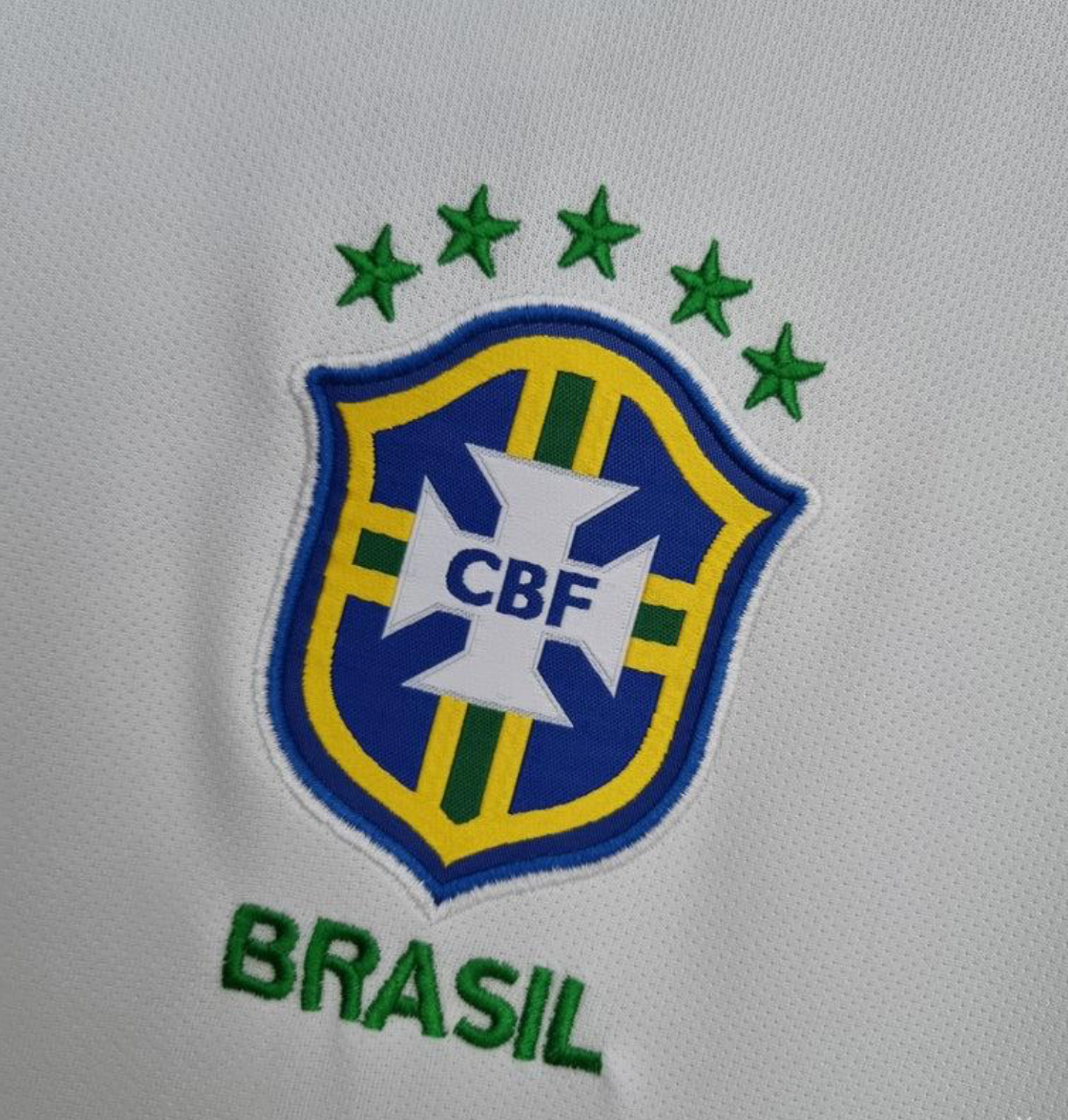 Retro 2019 Brazil Away White Jersey