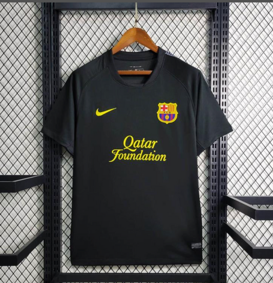 Retro 11/12 Barcelona Black Away Jersey