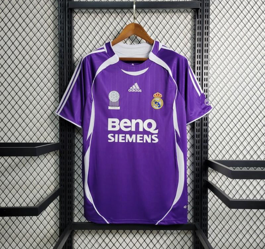 Retro 06/07 Real Madrid Third Purple Jersey