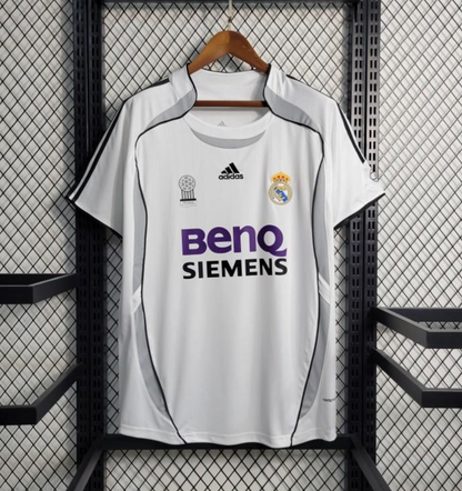 Retro 06/07 Real Madrid Home Jersey