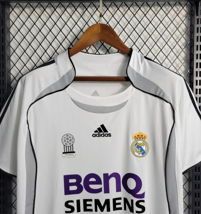 Retro 06/07 Real Madrid Home Jersey