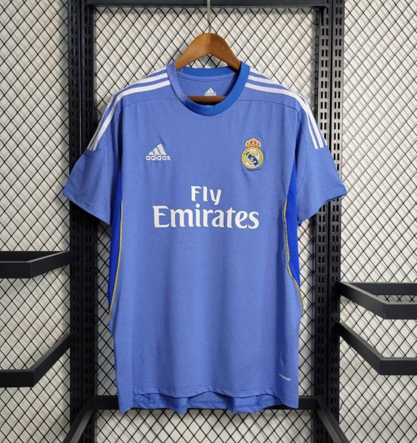 Retro 13/14 Real Madrid Away Blue Jersey