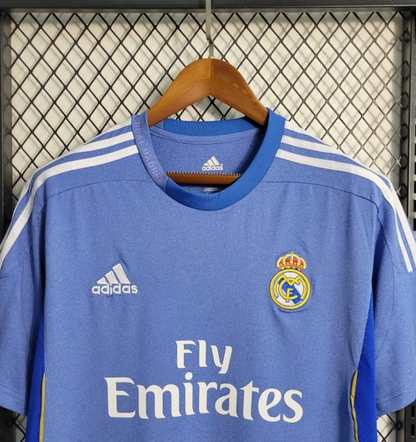 Retro 13/14 Real Madrid Away Blue Jersey