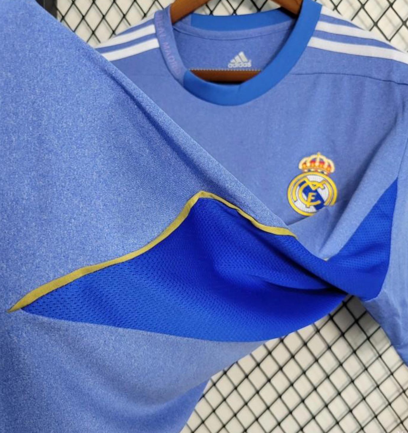 Retro 13/14 Real Madrid Away Blue Jersey