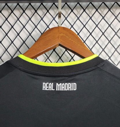 Retro 10/11 Real Madrid Away Black Soccer Jersey