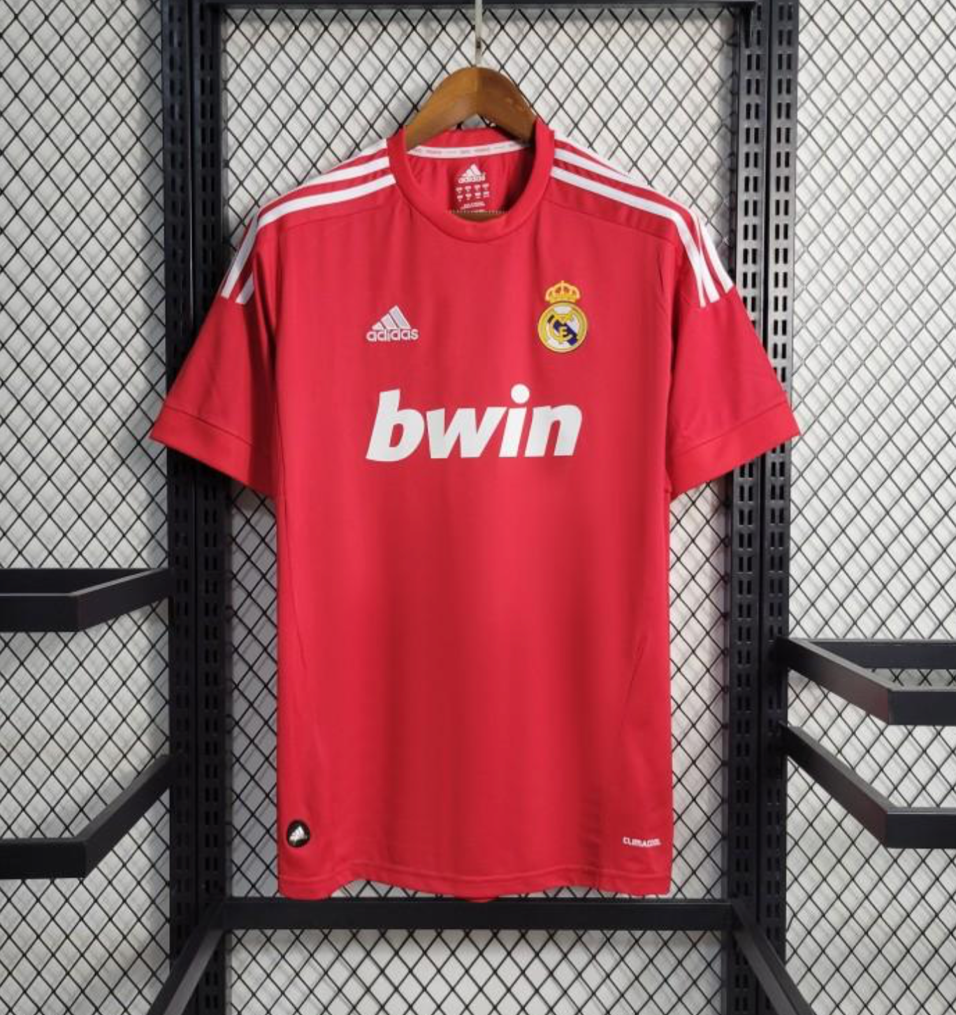 Retro 11/12 Real Madrid Away Red Jersey