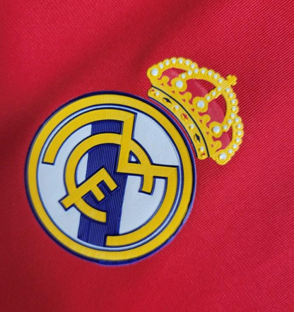 Retro 11/12 Real Madrid Away Red Jersey