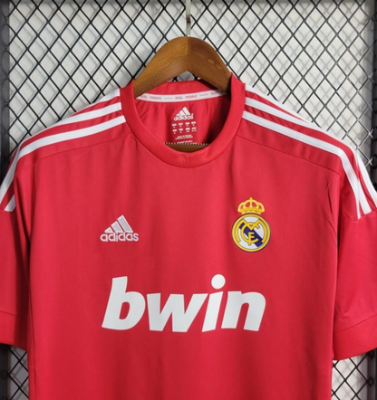 Retro 11/12 Real Madrid Away Red Jersey