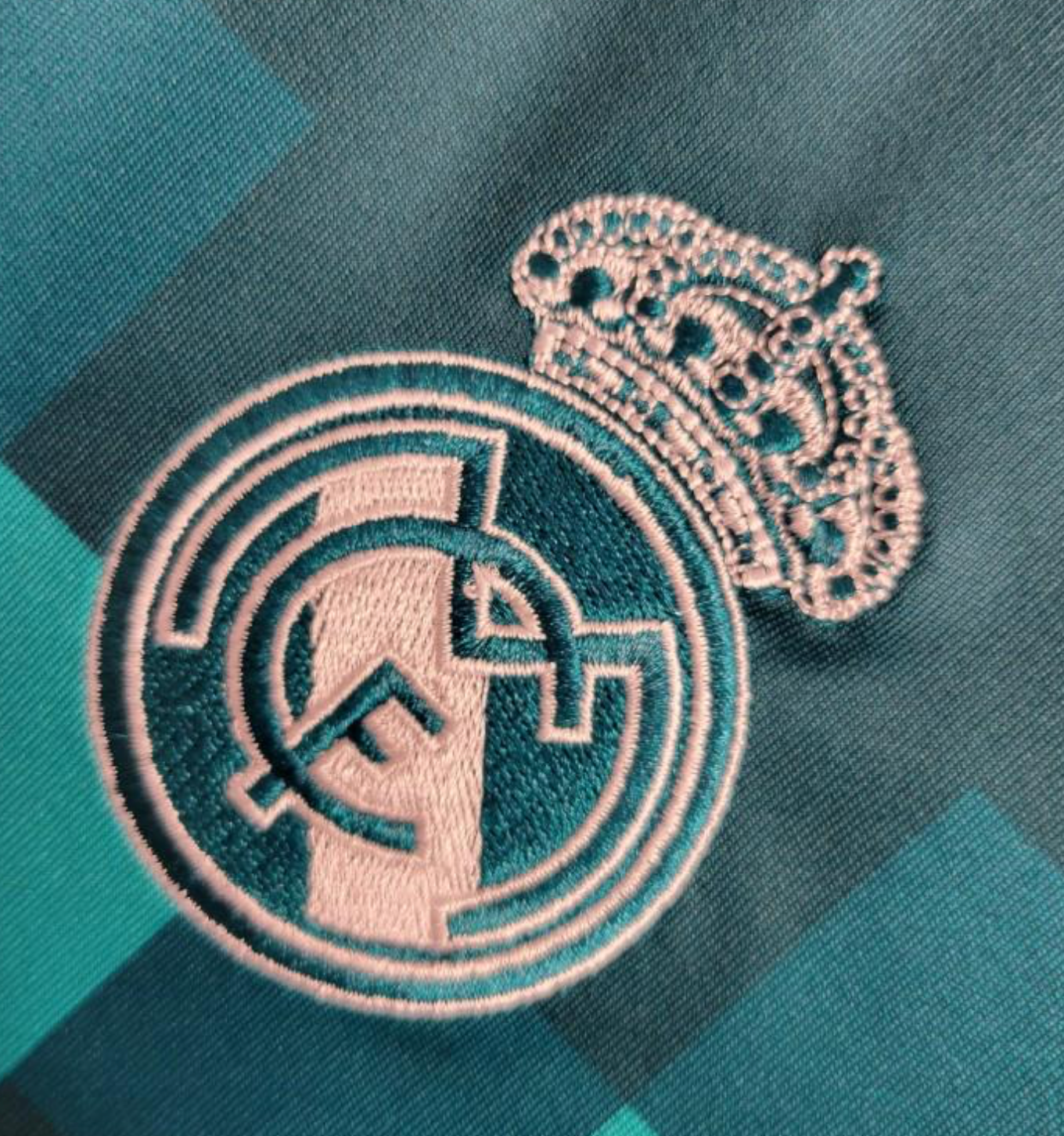 Retro 17/18 Real Madrid Third Blue Jersey