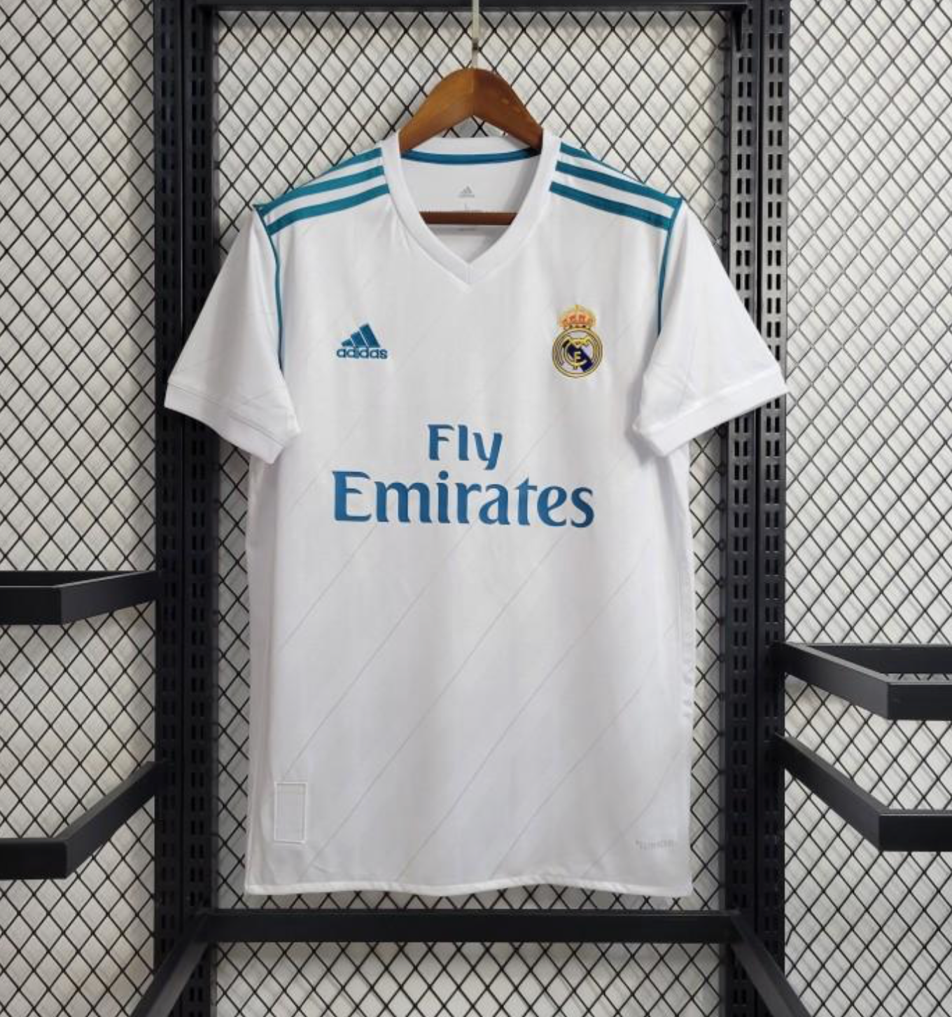 Retro 17/18 Real Madrid Home Jersey