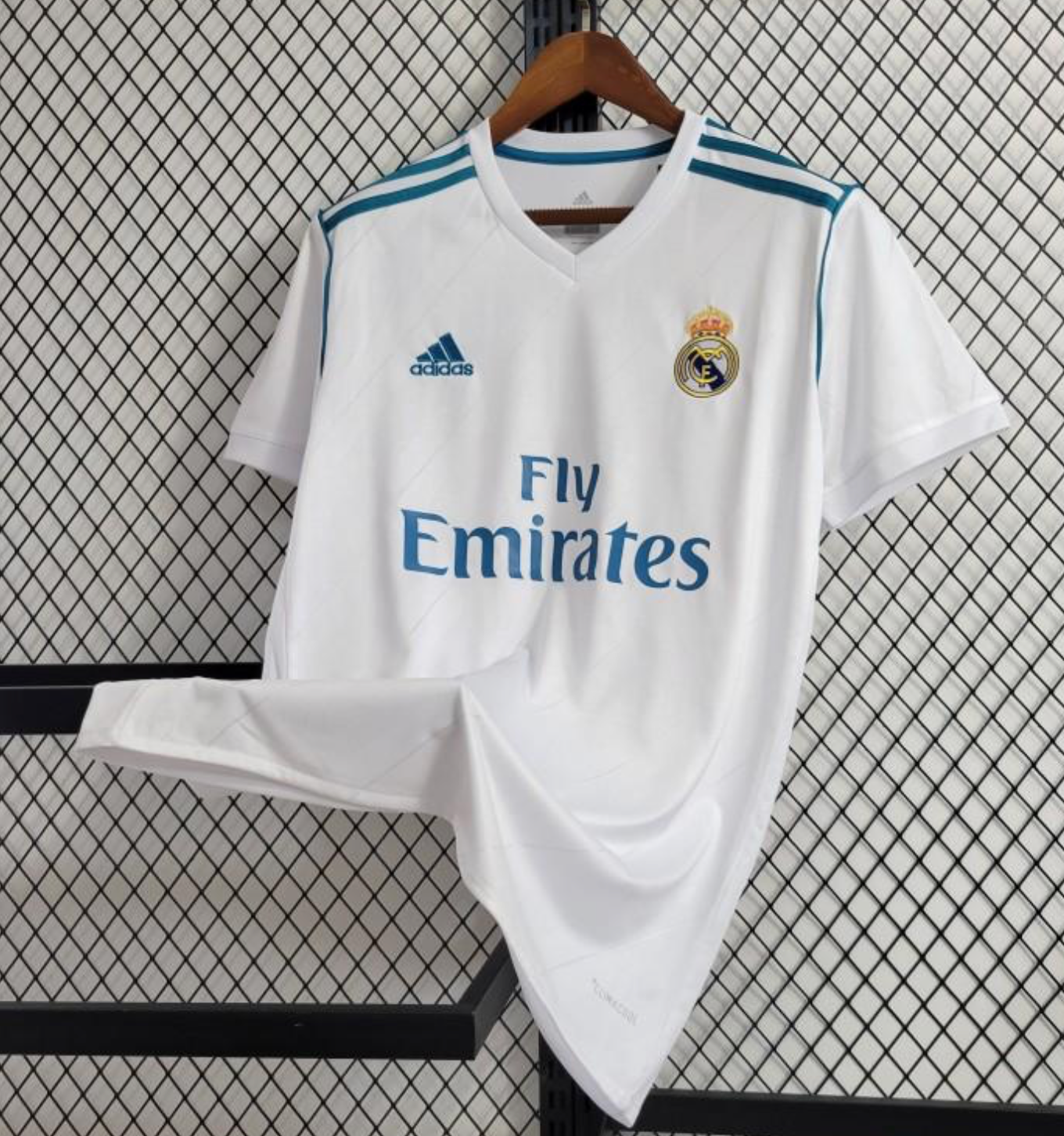 Retro 17/18 Real Madrid Home Jersey