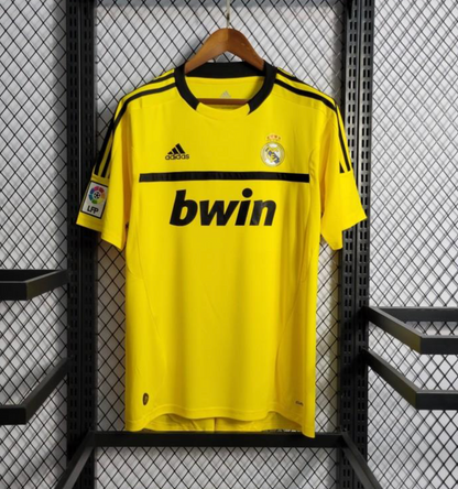 Retro 2011/12 Real Madrid Yellow Goalkeeper Jersey