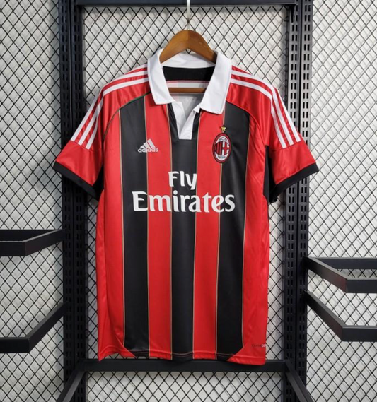 Retro 12/13 AC Milan Home Soccer Jersey