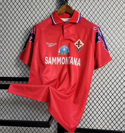 Retro 95/96 Fiorentina Third Red Jersey