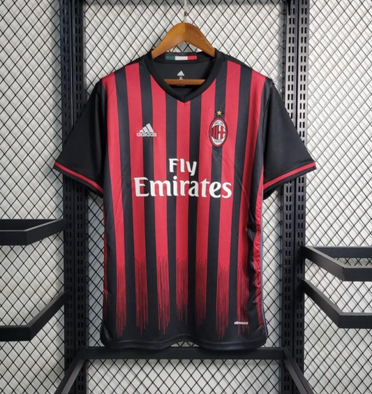 Retro 16/17 AC Milan Home Soccer Jersey