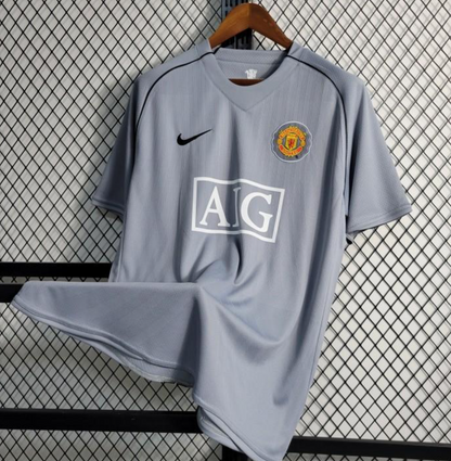 Retro 07/08 Manchester United Gray Goalkeeper Jersey