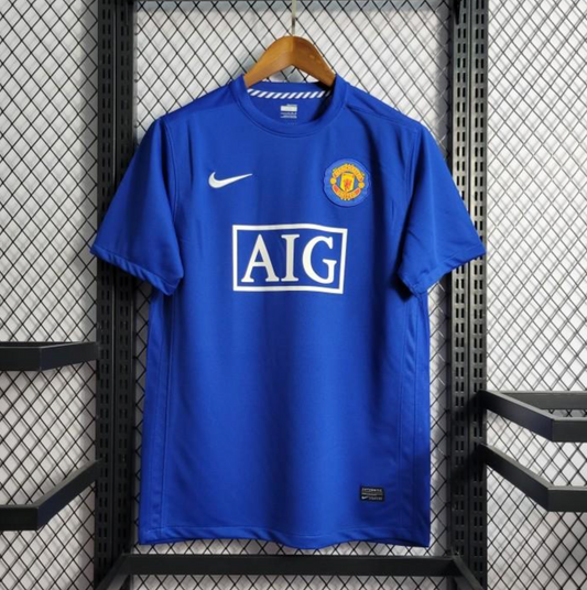 Retro 08/09 Manchester United Third Blue Jersey