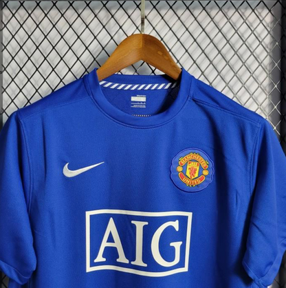 Retro 08/09 Manchester United Third Blue Jersey