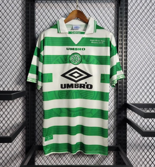 Retro 98/99 Celtic Home Champion Jersey