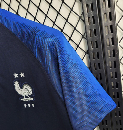 Retro 2018 France Home Jersey