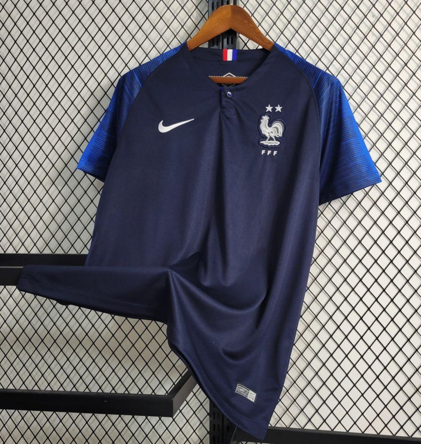 Retro 2018 France Home Jersey