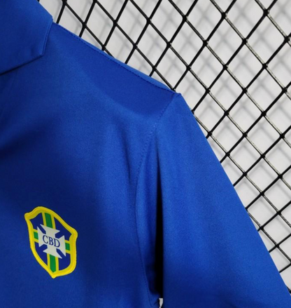 Retro 57/62 Brazil Away Blue Jersey